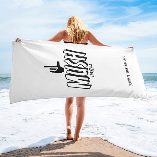 MUSH Celebrate Your Failures Beach or Pool Towel