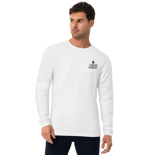 MUSH Long Sleeve Fitted Crew